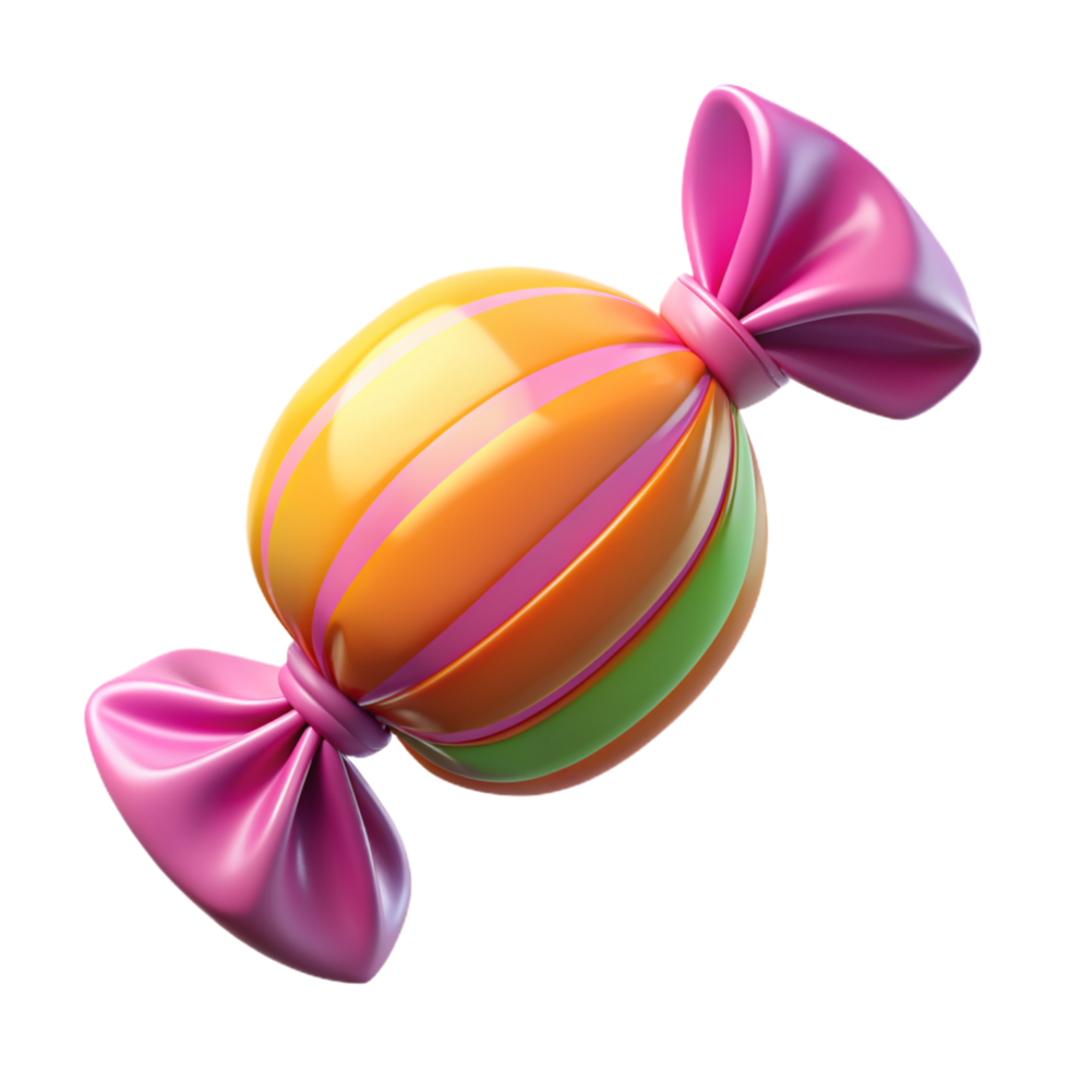 Wrapped Candy 3d Obejct png