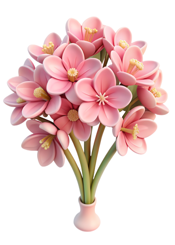 Cherry Blossom 3d Flower png