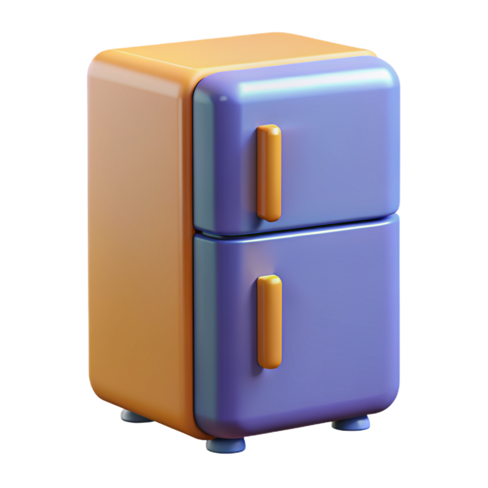 Refrigerator 3d Icon png