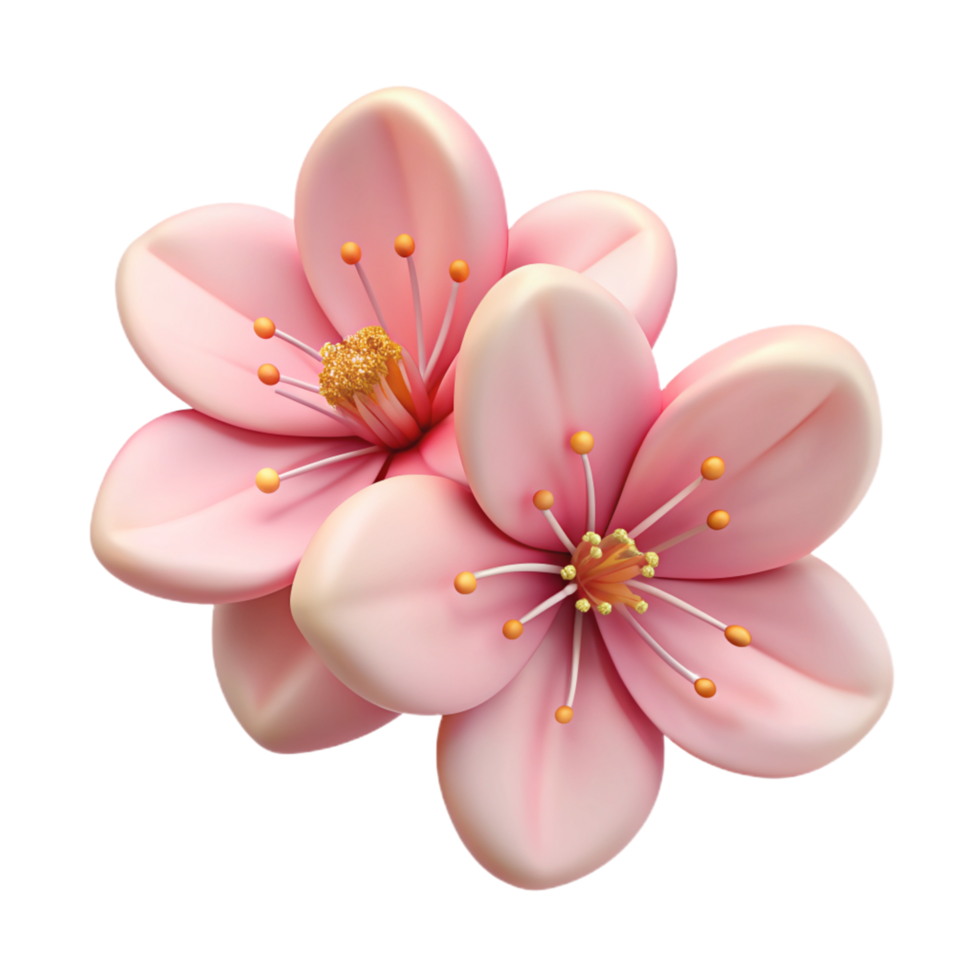 Cherry Blossom 3d Style png