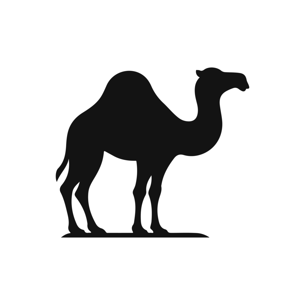 camel silhouette icon character png