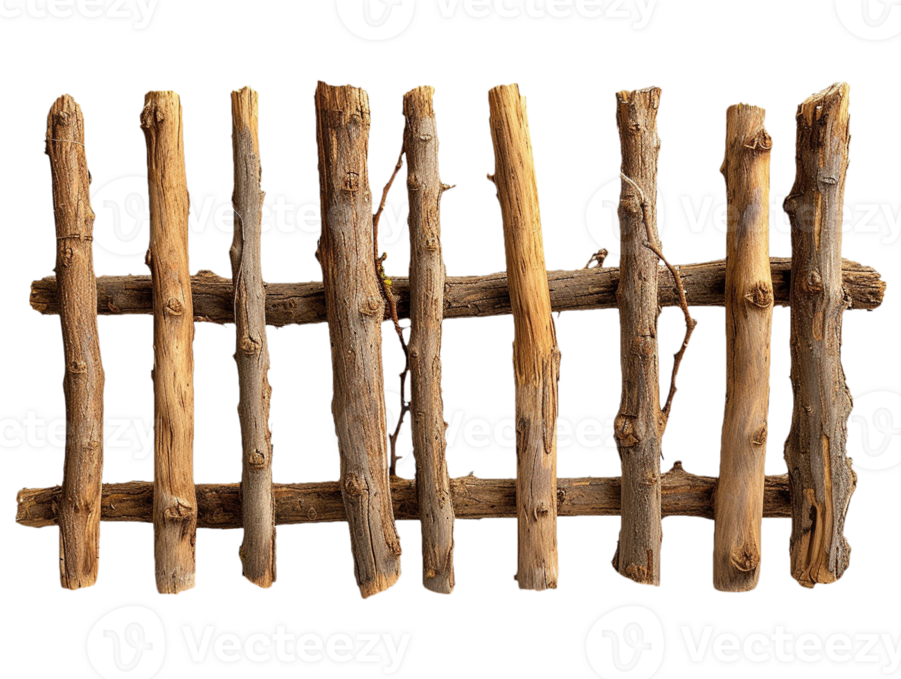 Old wooden fence png