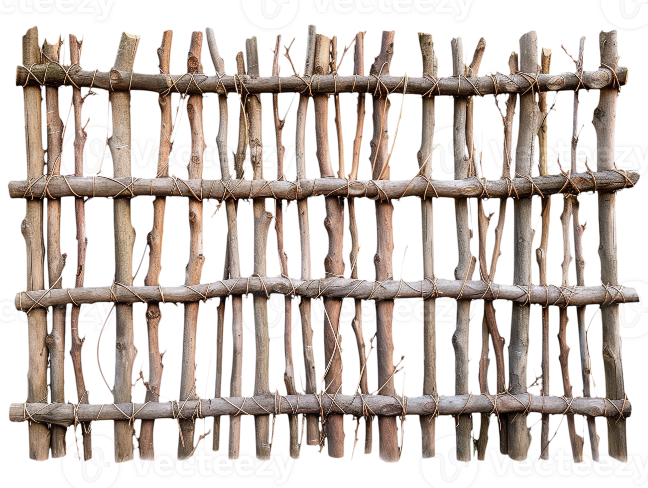 Old wooden fence png
