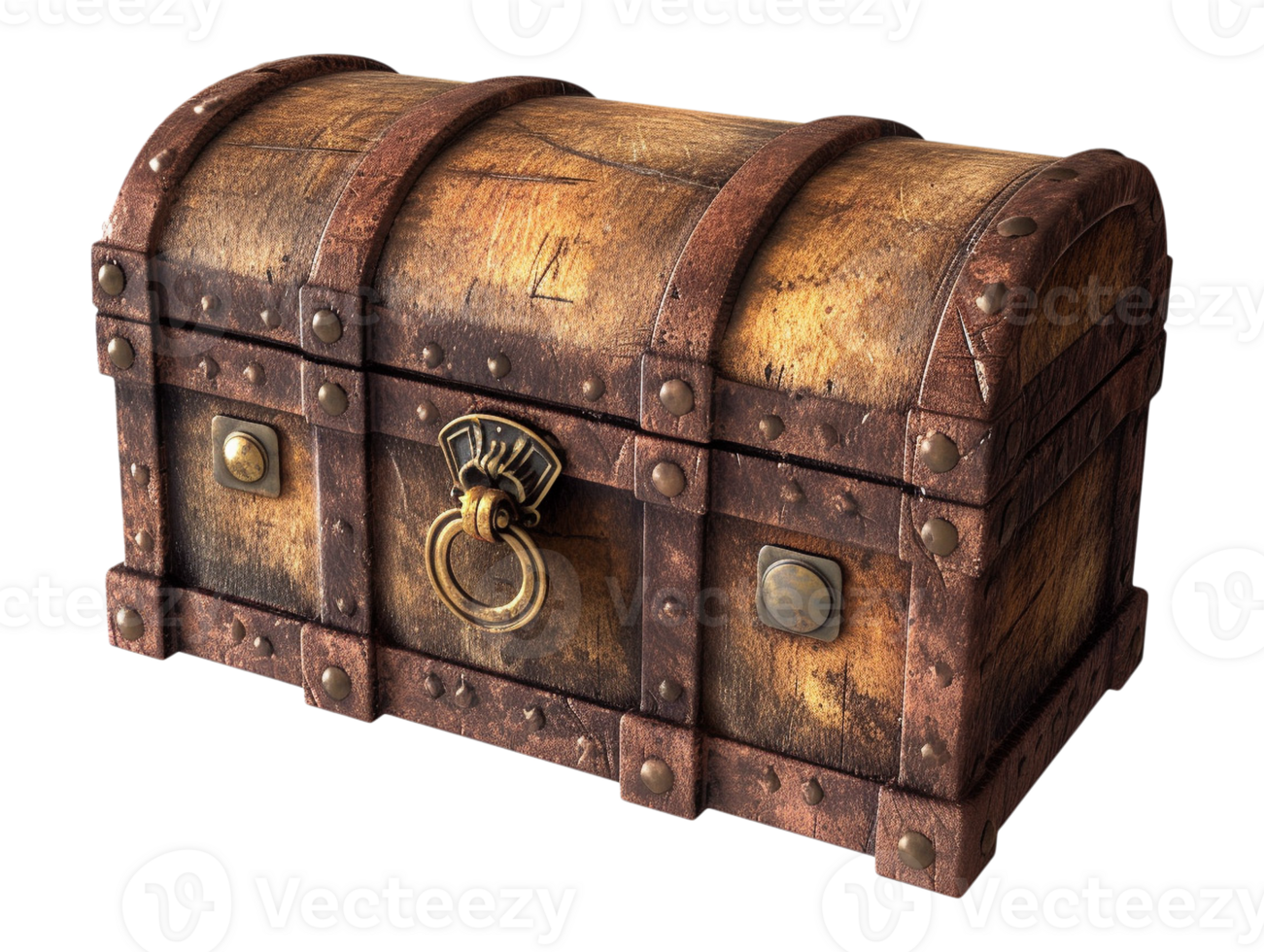 Old treasure chest png