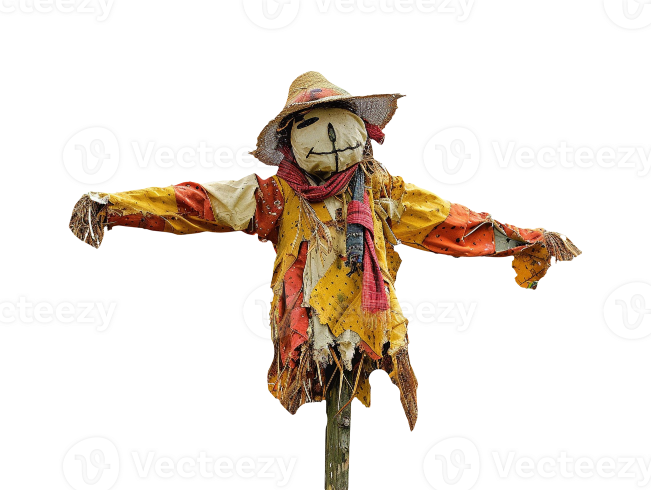 Scarecrow tih hat png