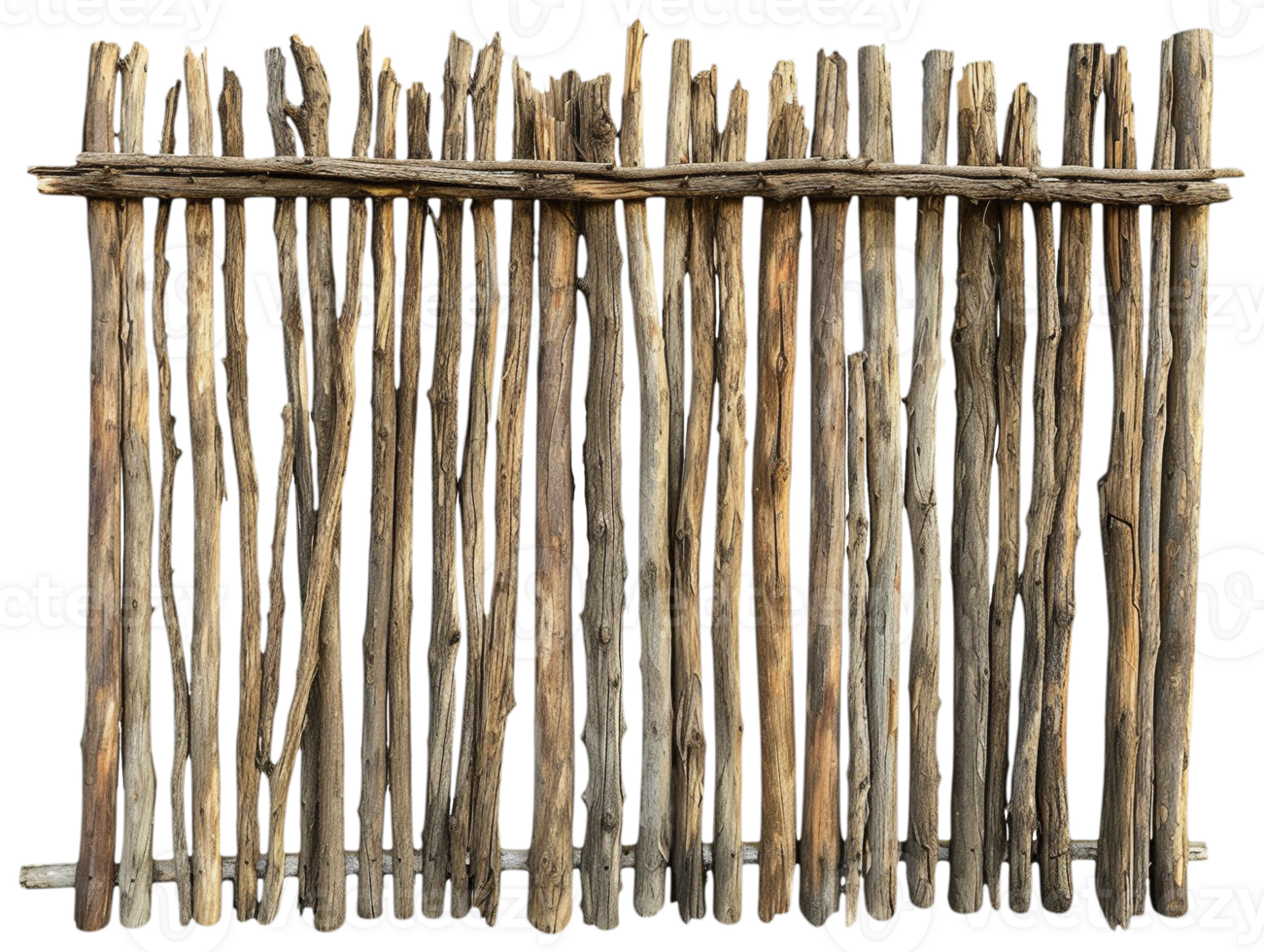 Old wooden fence png