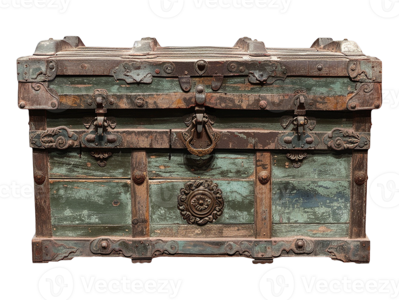 Old treasure chest png