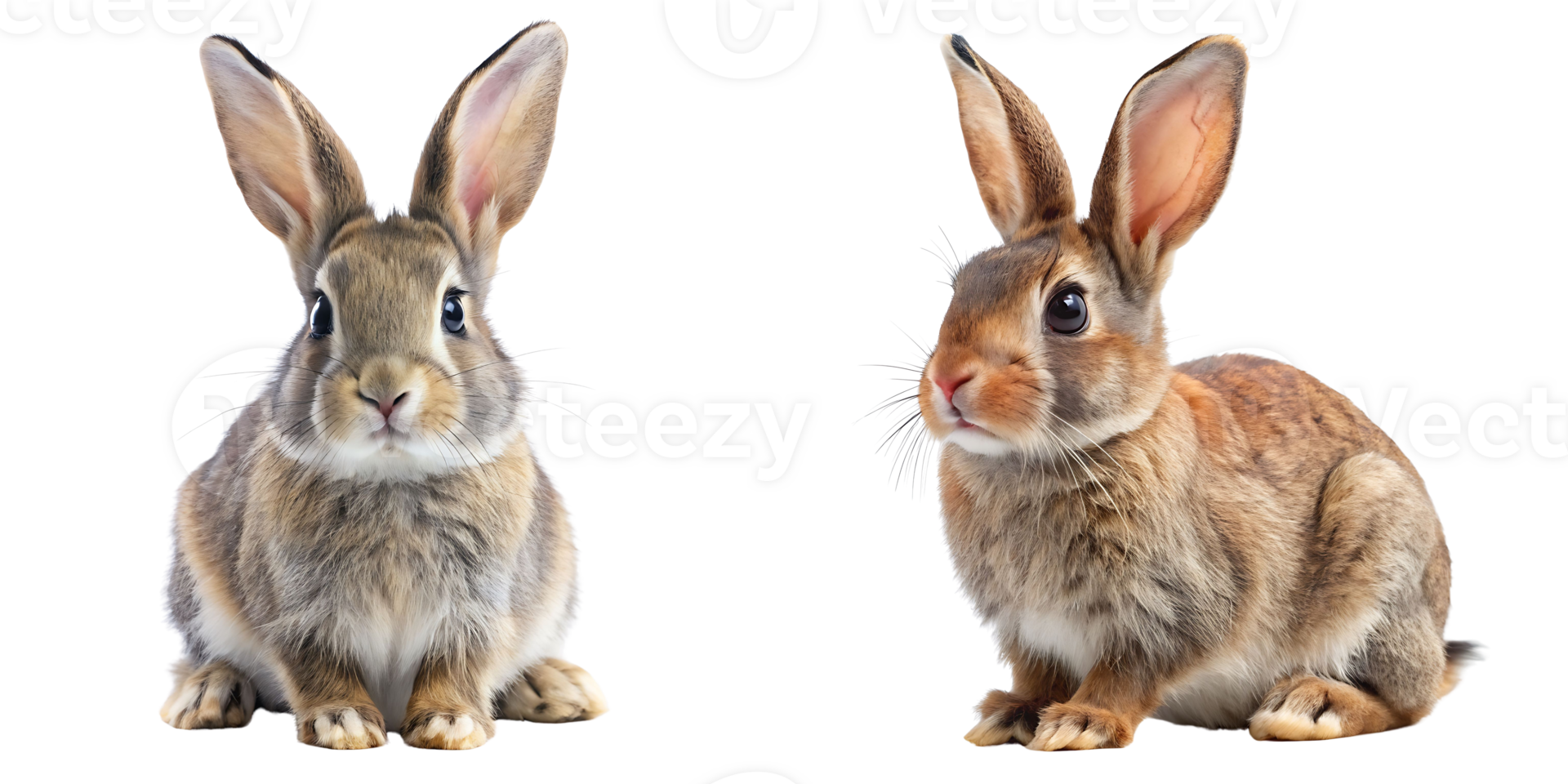 rabbit isolated on transparent background png
