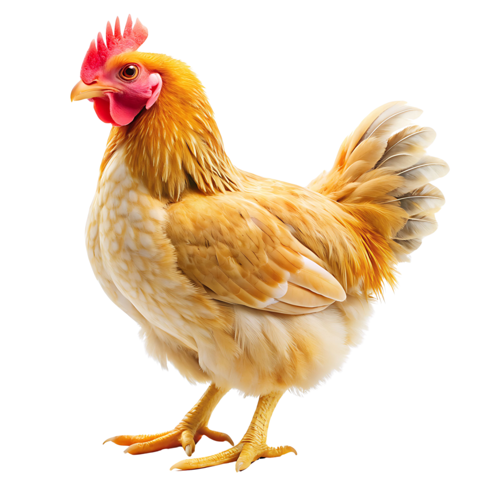 chicken isolated on transparent background png