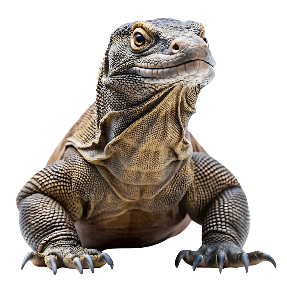 komodo isolated on transparent background png