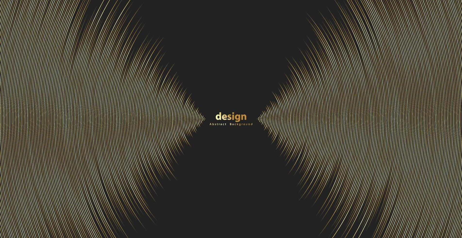 Stripe pattern gold luxury color. Gold wave line background. Abstract gold line texture. pattern illustration. vector