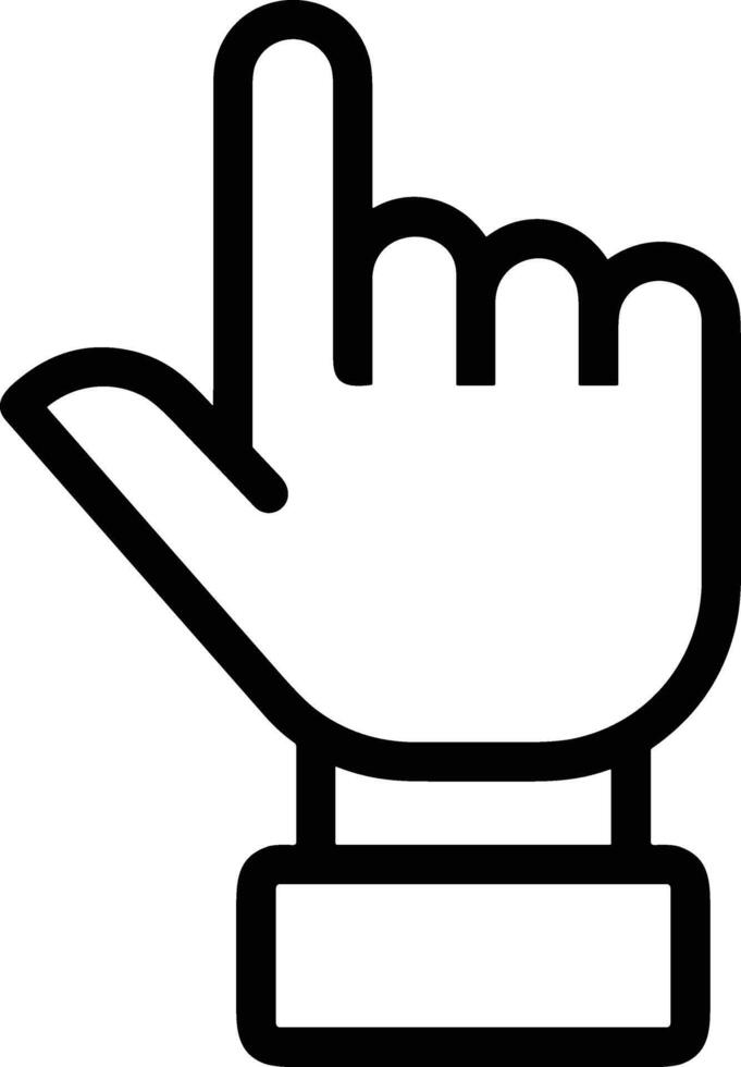 Hand icon symbol image illustration vector