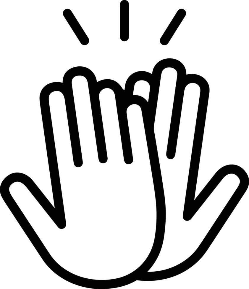 Hand icon symbol image illustration vector