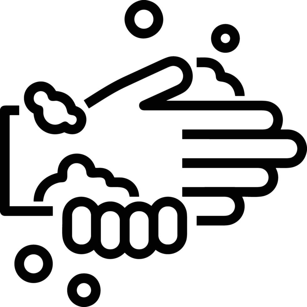 Hand icon symbol image illustration vector