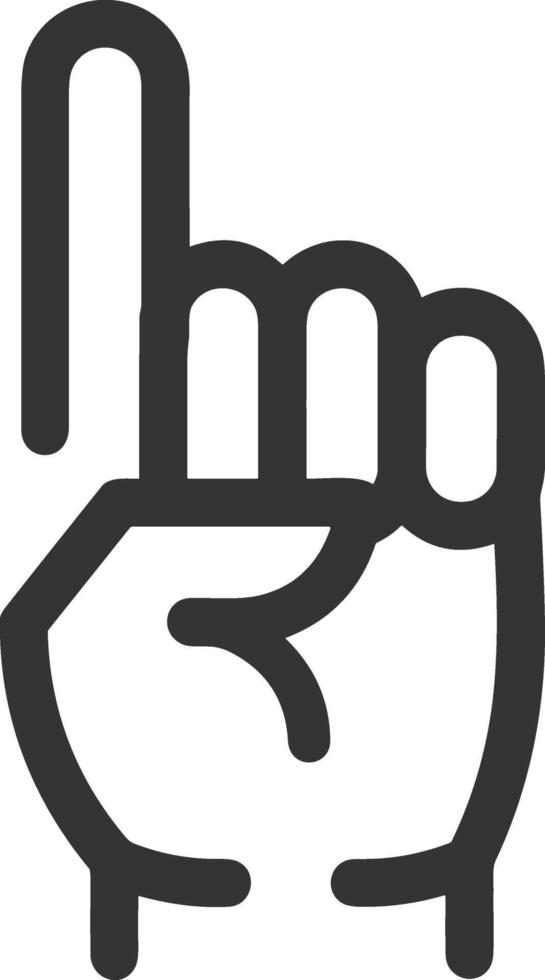 Hand icon symbol image illustration vector