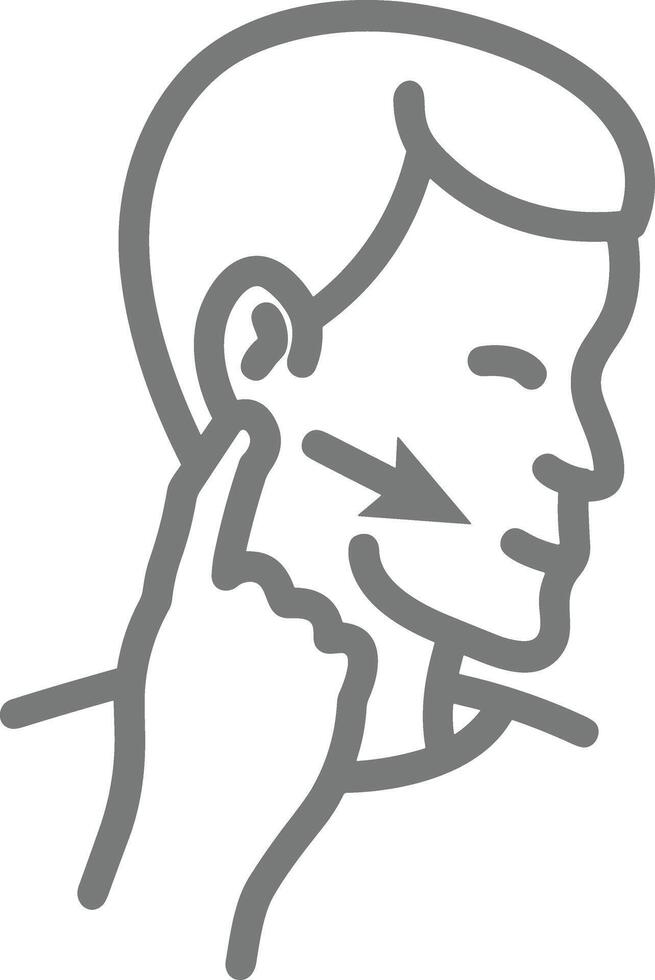 Hand icon symbol image illustration vector