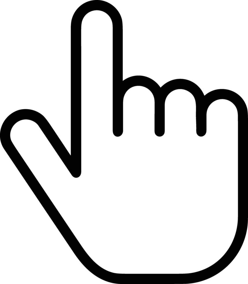 Hand icon symbol image illustration vector