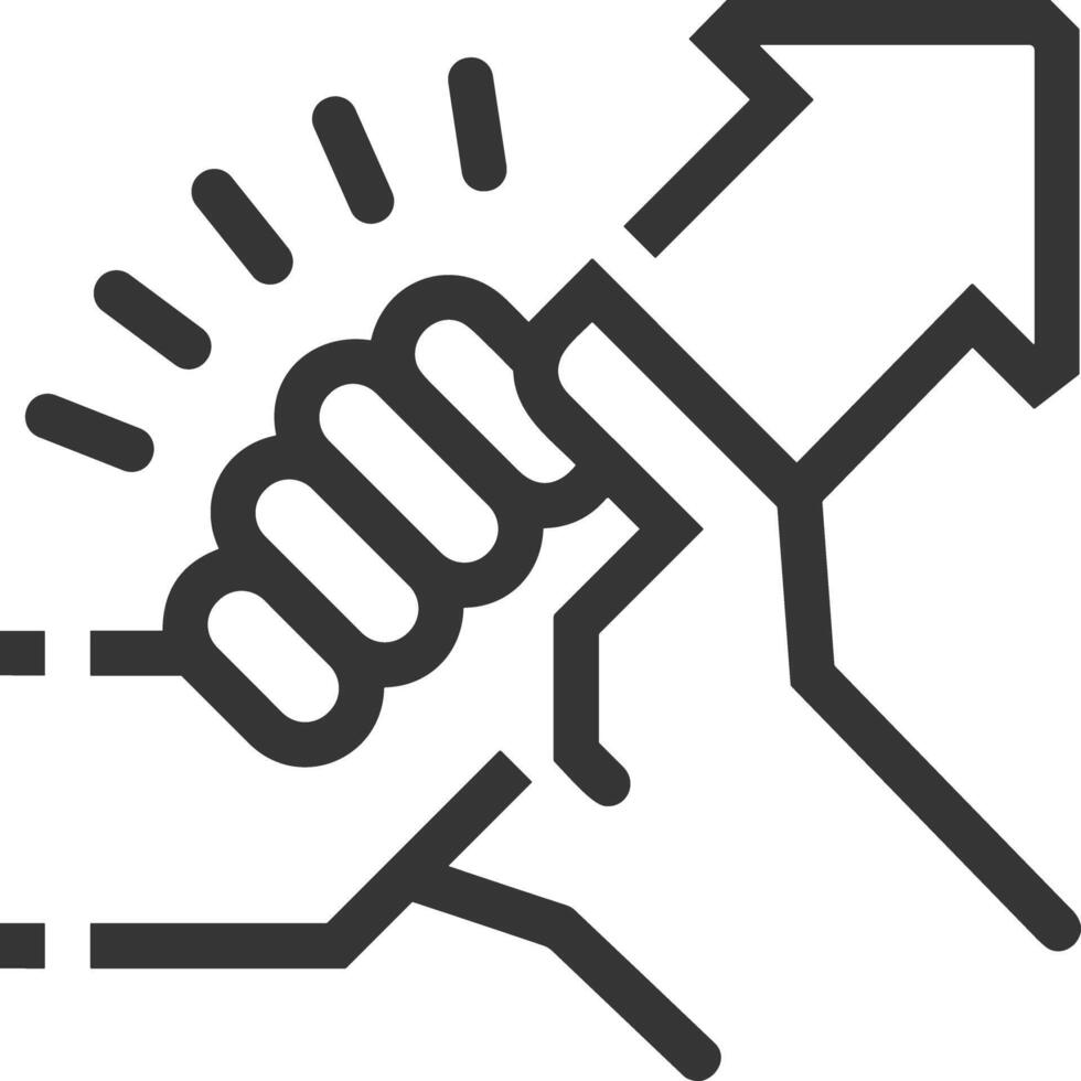 Hand icon symbol image illustration vector