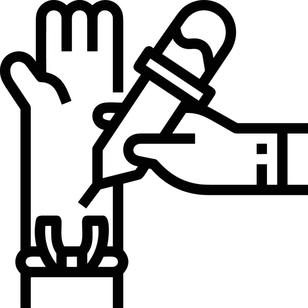 Hand icon symbol image illustration vector