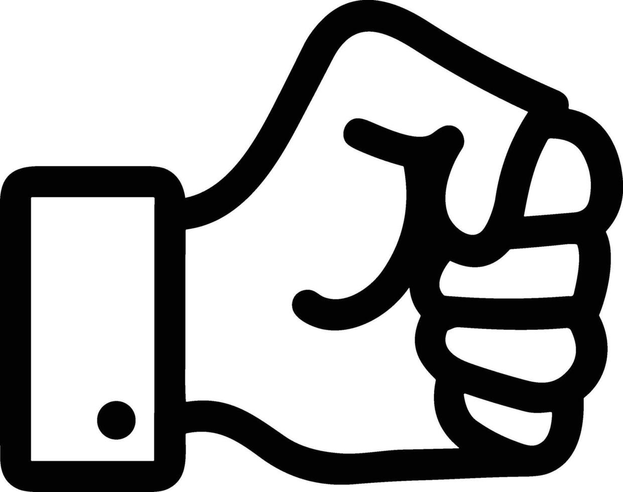 Hand icon symbol image illustration vector