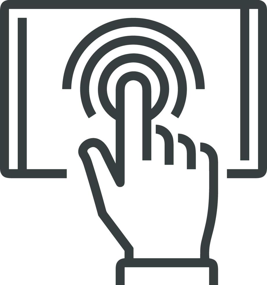Hand icon symbol image illustration vector
