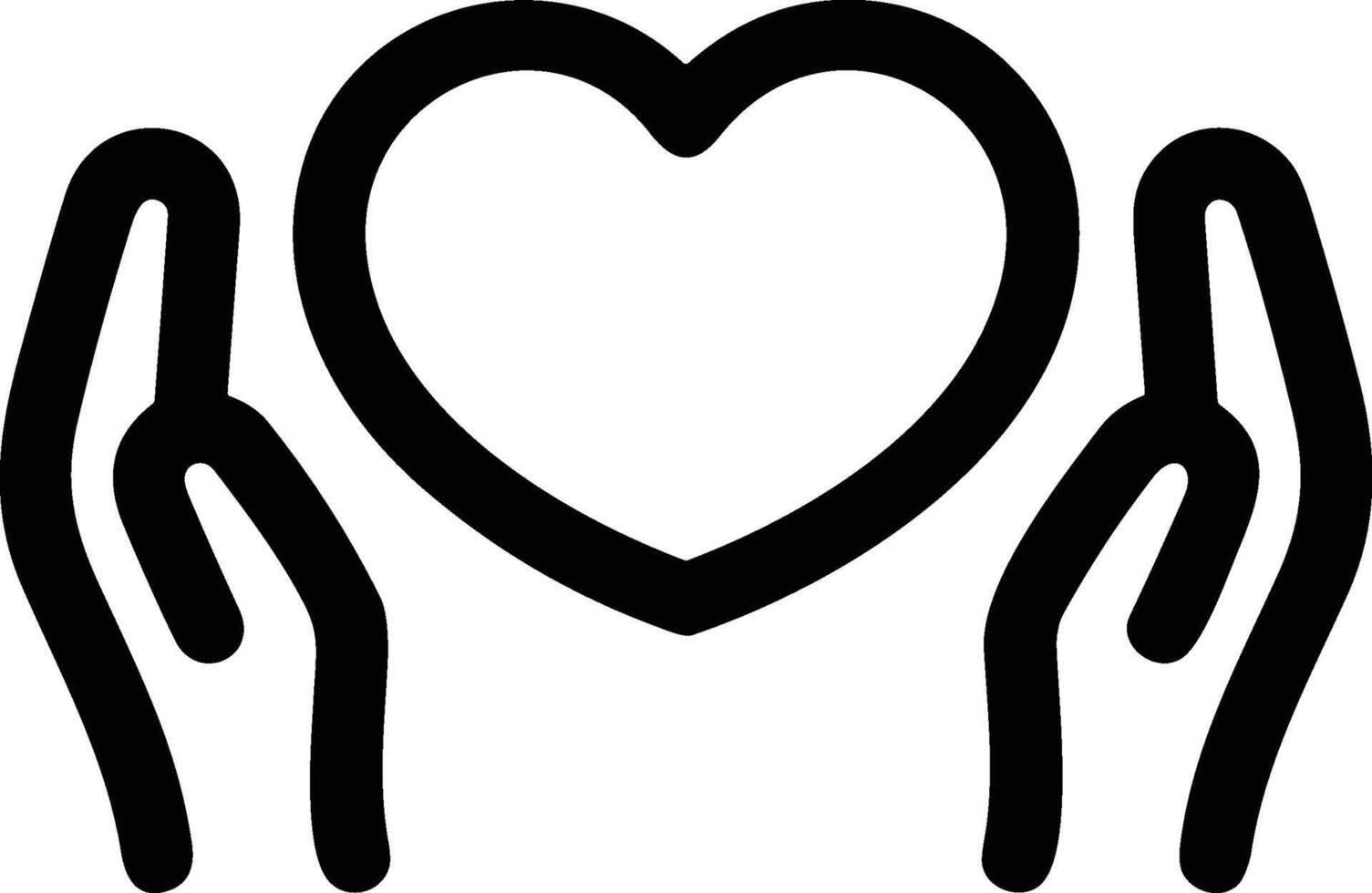 Hand icon symbol image illustration vector