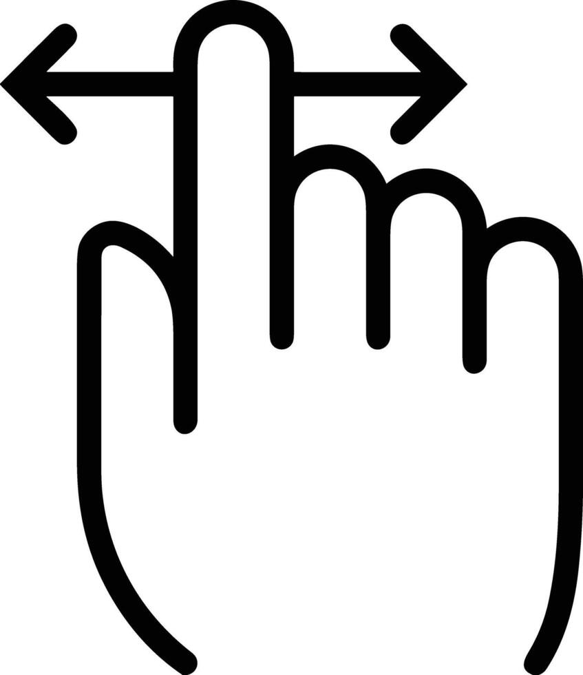 Hand icon symbol image illustration vector