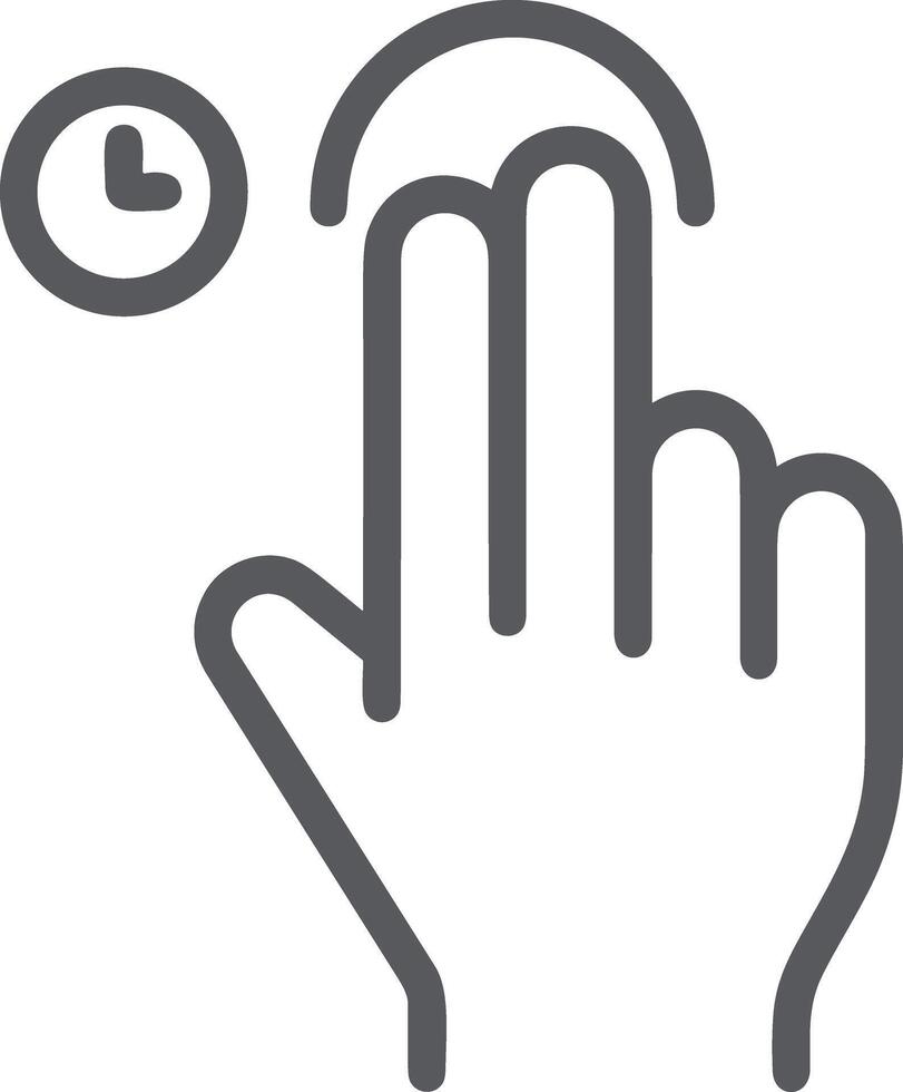 Hand icon symbol image illustration vector