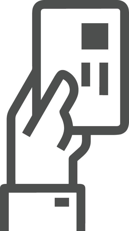 Hand icon symbol image illustration vector