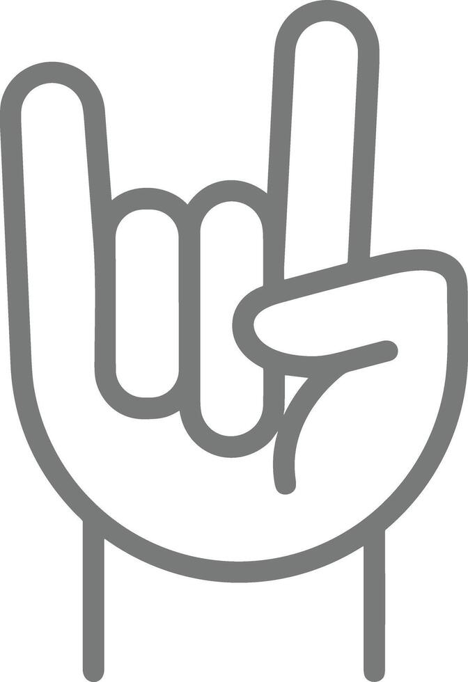 Hand icon symbol image illustration vector