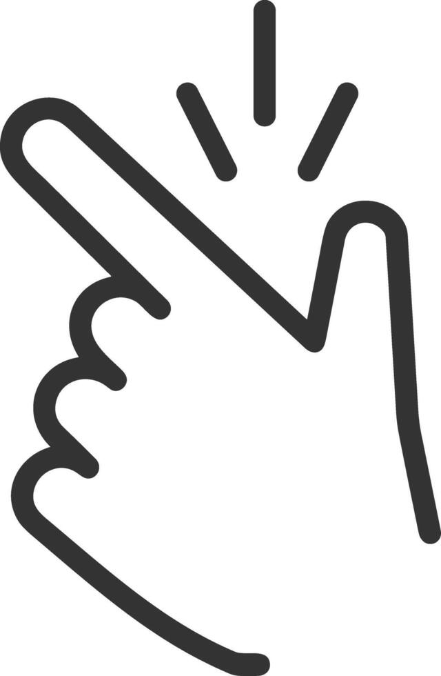 Hand icon symbol image illustration vector
