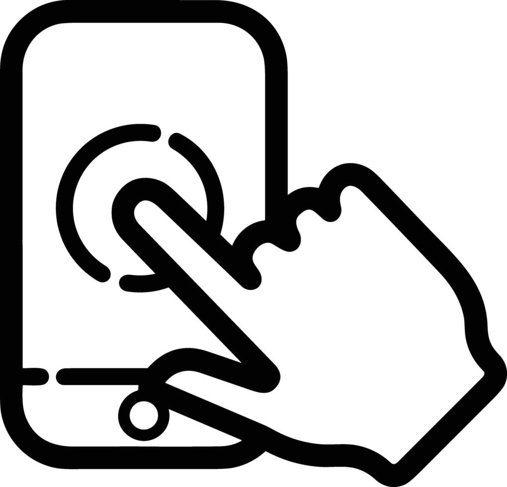 Hand icon symbol image illustration vector