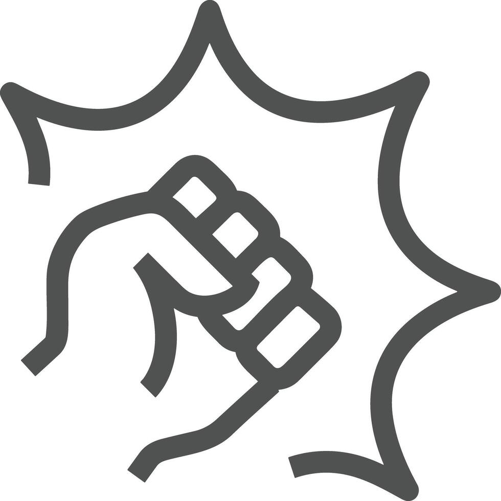 Hand icon symbol image illustration vector