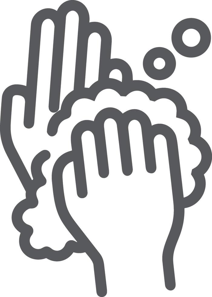 Hand icon symbol image illustration vector