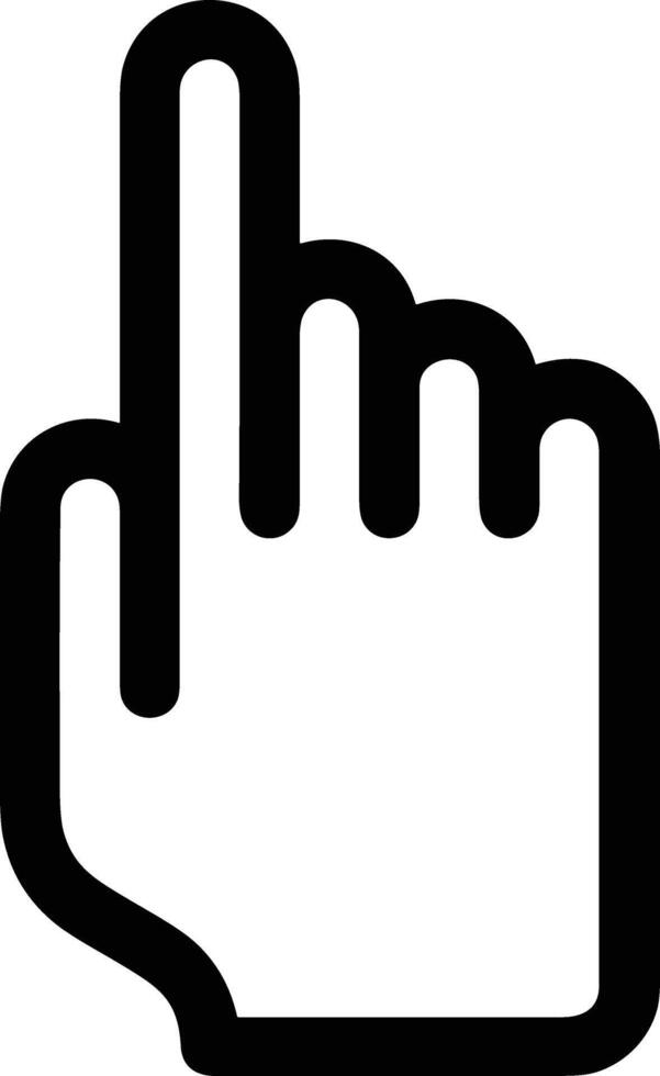 Hand icon symbol image illustration vector