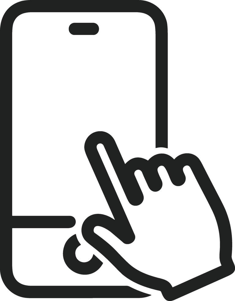 Hand icon symbol image illustration vector