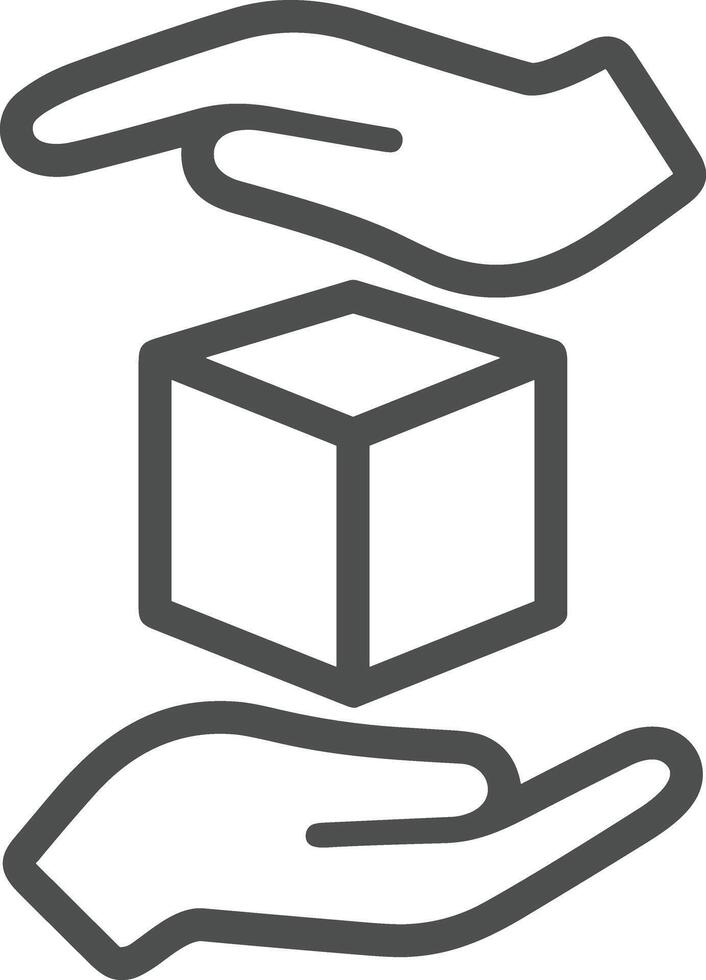 Hand icon symbol image illustration vector