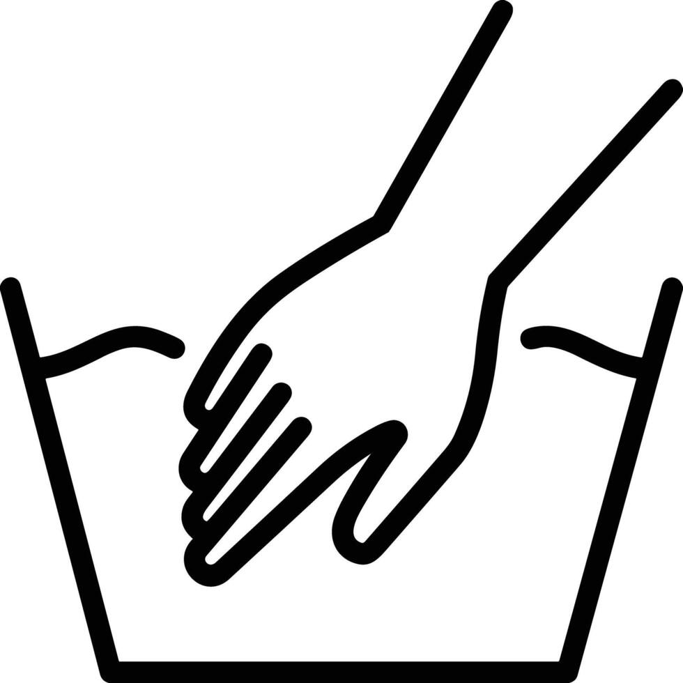 Hand icon symbol image illustration vector