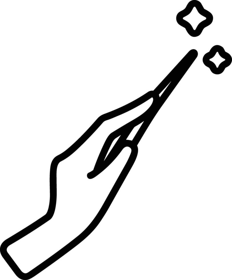 Hand icon symbol image illustration vector