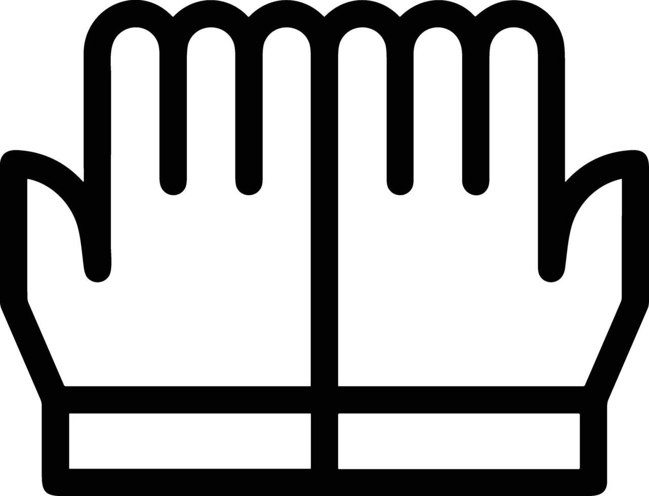 Hand icon symbol image illustration vector