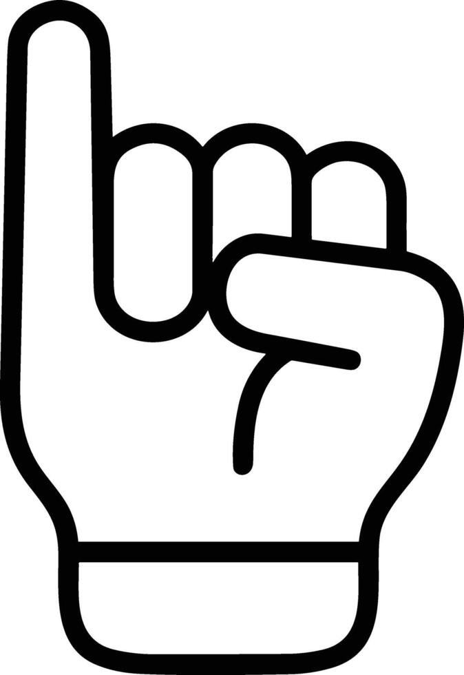 Hand icon symbol image illustration vector
