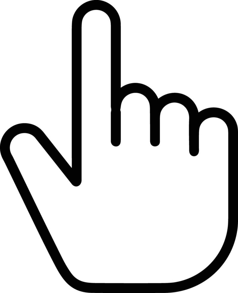 Hand icon symbol image illustration vector