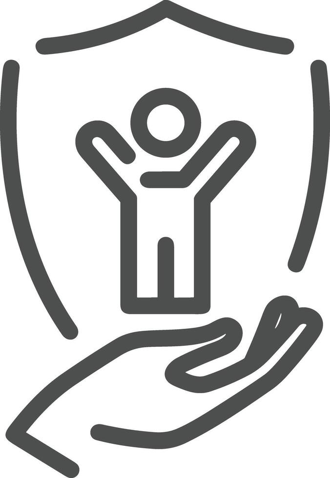 Hand icon symbol image illustration vector