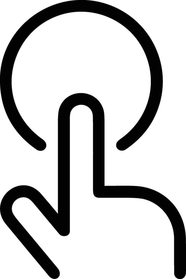 Hand icon symbol image illustration vector