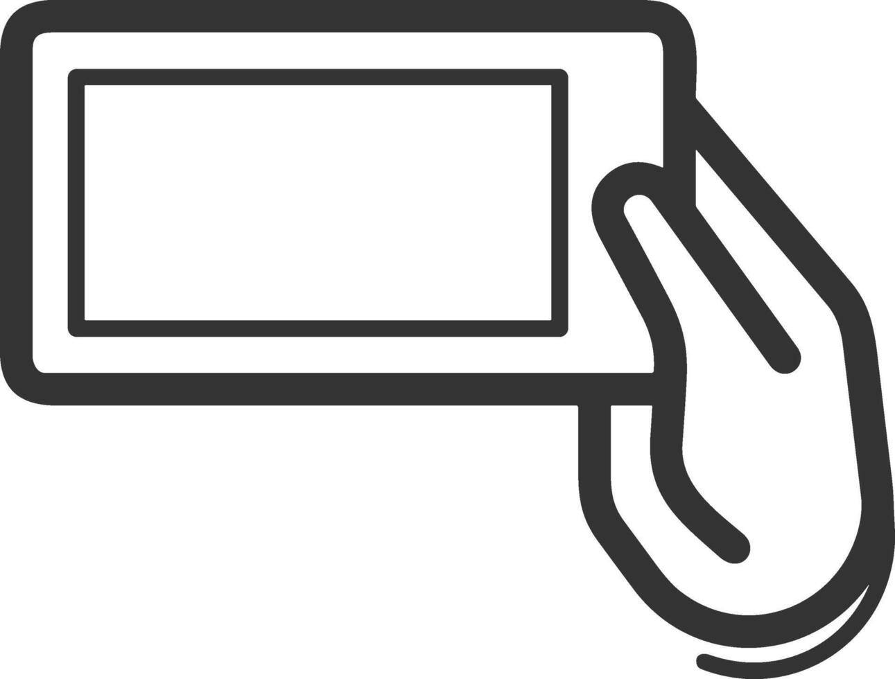 Hand icon symbol image illustration vector