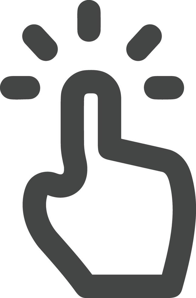 Hand icon symbol image illustration vector