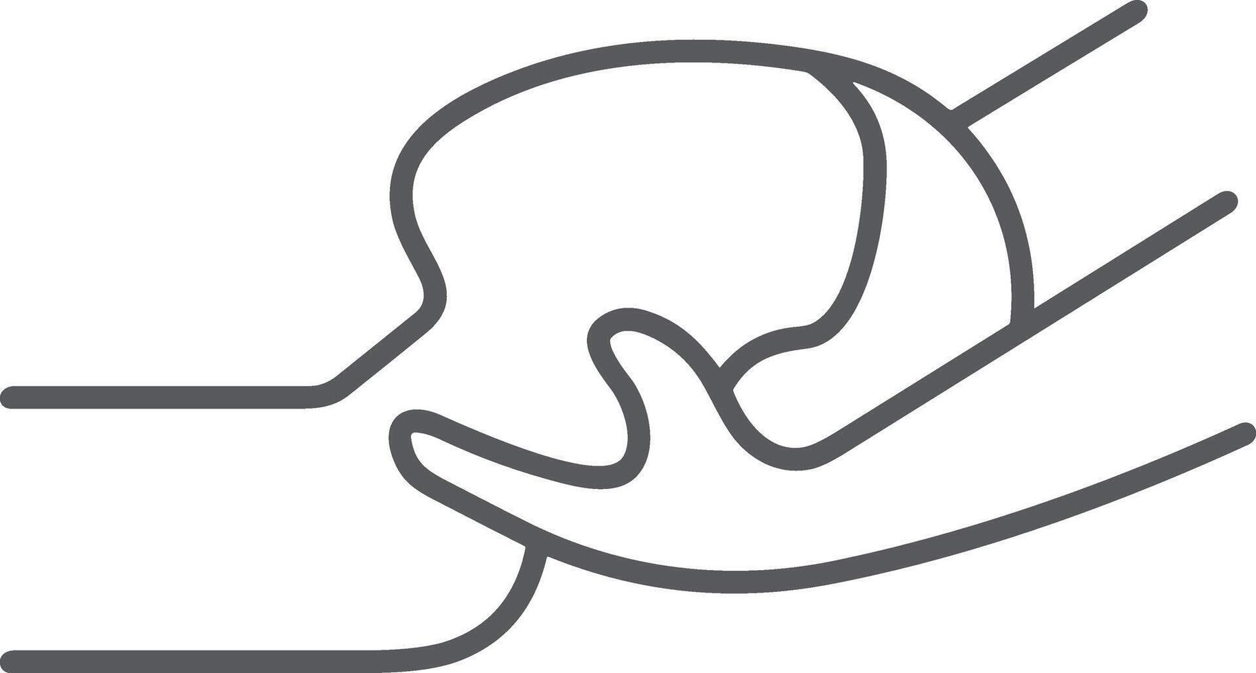 Hand icon symbol image illustration vector