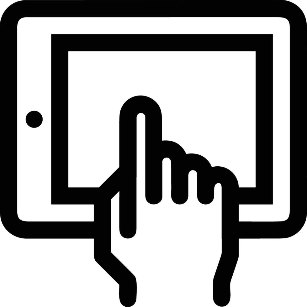 Hand icon symbol image illustration vector