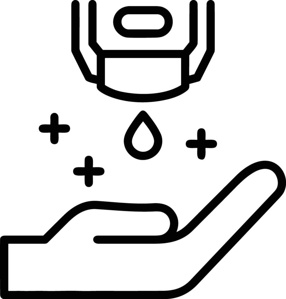 Hand icon symbol image illustration vector