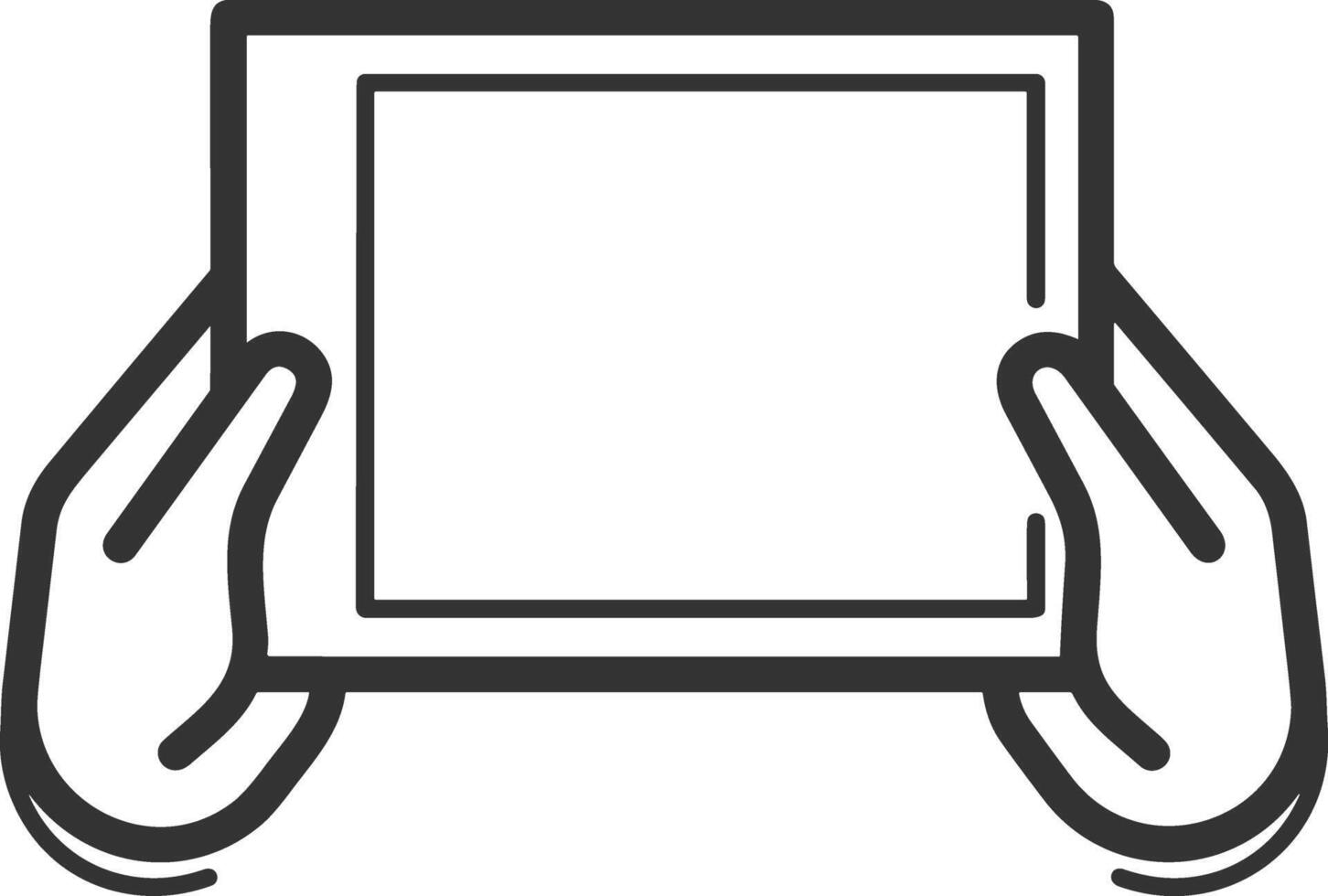 Hand icon symbol image illustration vector